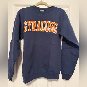 Port and Company Syracuse Navy Crewneck Sweater